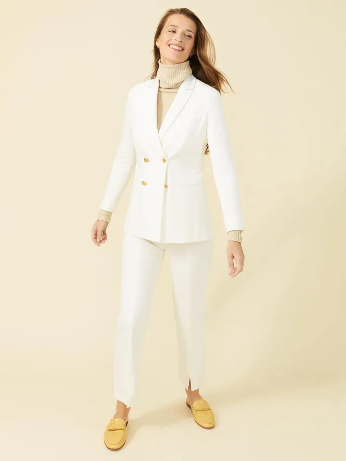 Jackets and Outerwear Women JMcLaughlin Marlowe Blazer Egret White