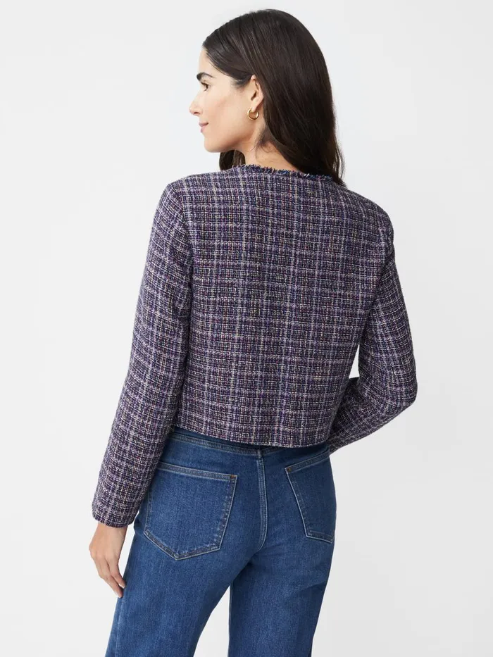 Jackets and Outerwear Women JMcLaughlin Pemille Tweed Jacket Black Multi Jackets and Outerwear Women JMcLaughlin Pemille Tweed Jacket Black Multi