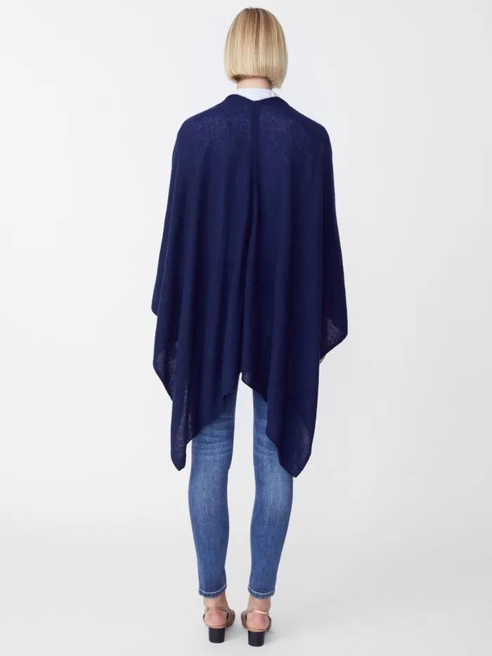 Jackets and Outerwear Women JMcLaughlin Rossi Cashmere Wrap Navy Jackets and Outerwear Women JMcLaughlin Rossi Cashmere Wrap Navy