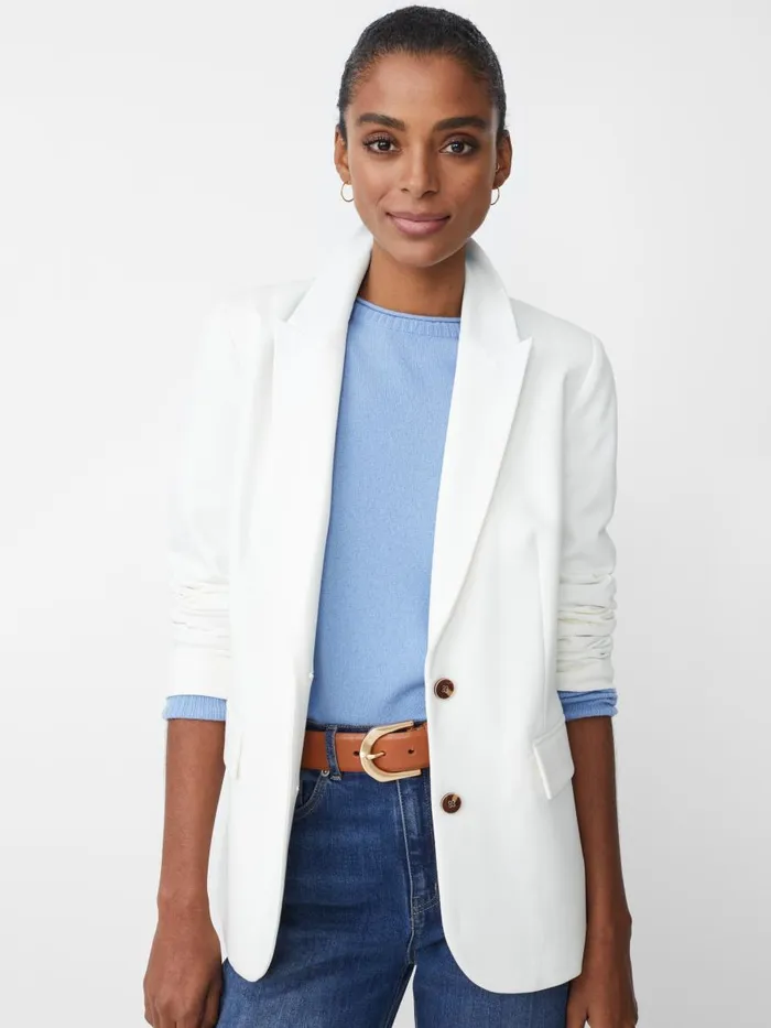 Jackets and Outerwear Women JMcLaughlin Triana Blazer Ivory