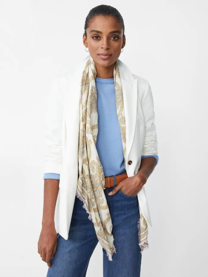 Jackets and Outerwear Women JMcLaughlin Triana Blazer Ivory