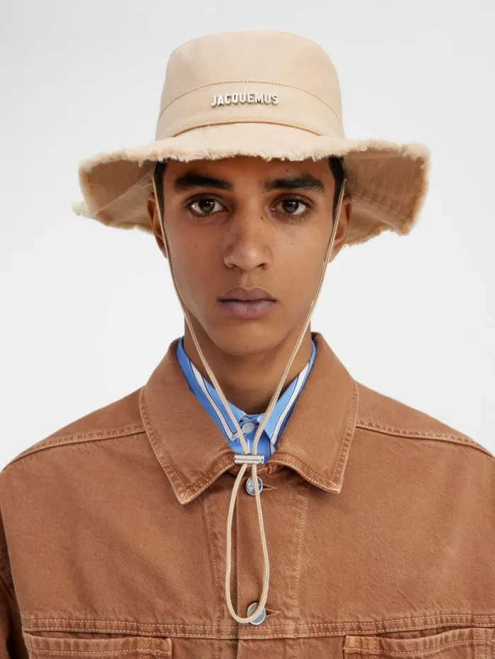 JACQUEMUS The Artichaut Bucket Hat Beige WomenMen Hats JACQUEMUS The Artichaut Bucket Hat Beige WomenMen Hats