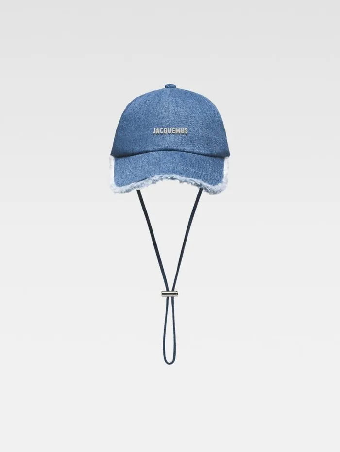 JACQUEMUS The Artichaut Cap Blue WomenMen Hats