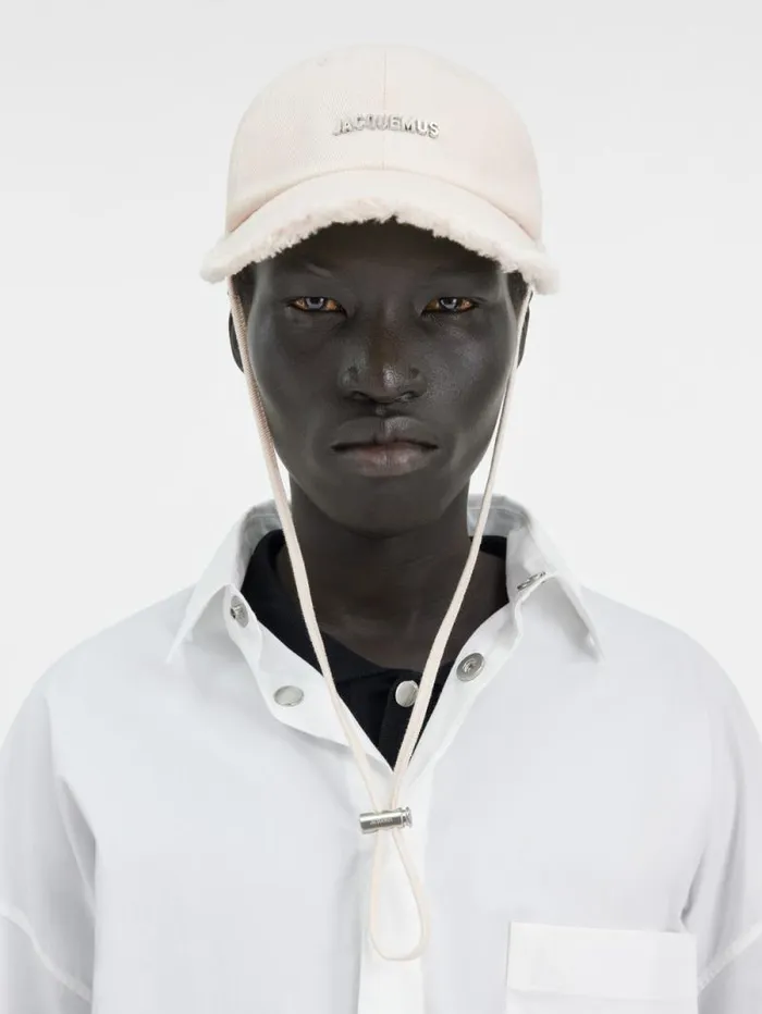 JACQUEMUS The Artichaut Cap Offwhite WomenMen Hats JACQUEMUS The Artichaut Cap Offwhite WomenMen Hats