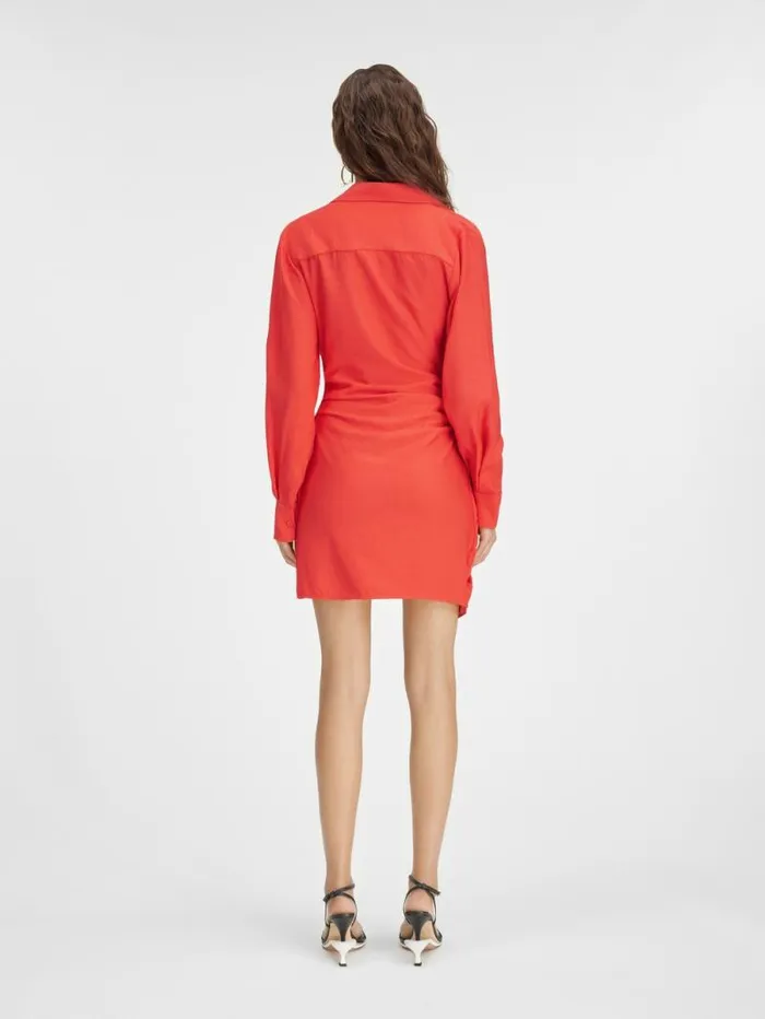 JACQUEMUS The Bahia Dress Orange Women Dresses and Skirts JACQUEMUS The Bahia Dress Orange Women Dresses and Skirts