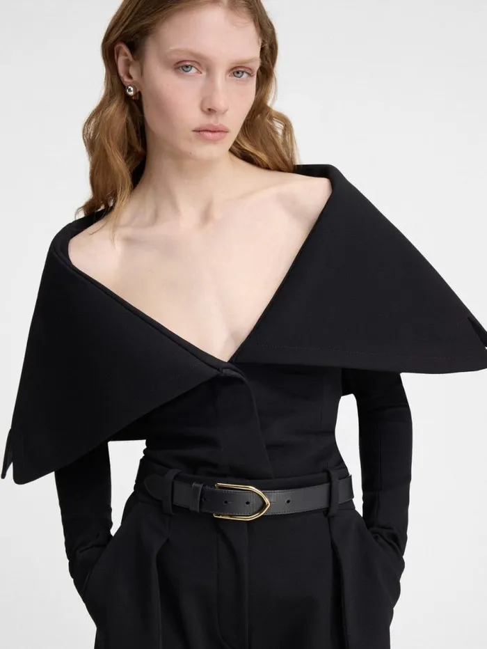 JACQUEMUS The Bambino Belt Black WomenMen Belts JACQUEMUS The Bambino Belt Black WomenMen Belts