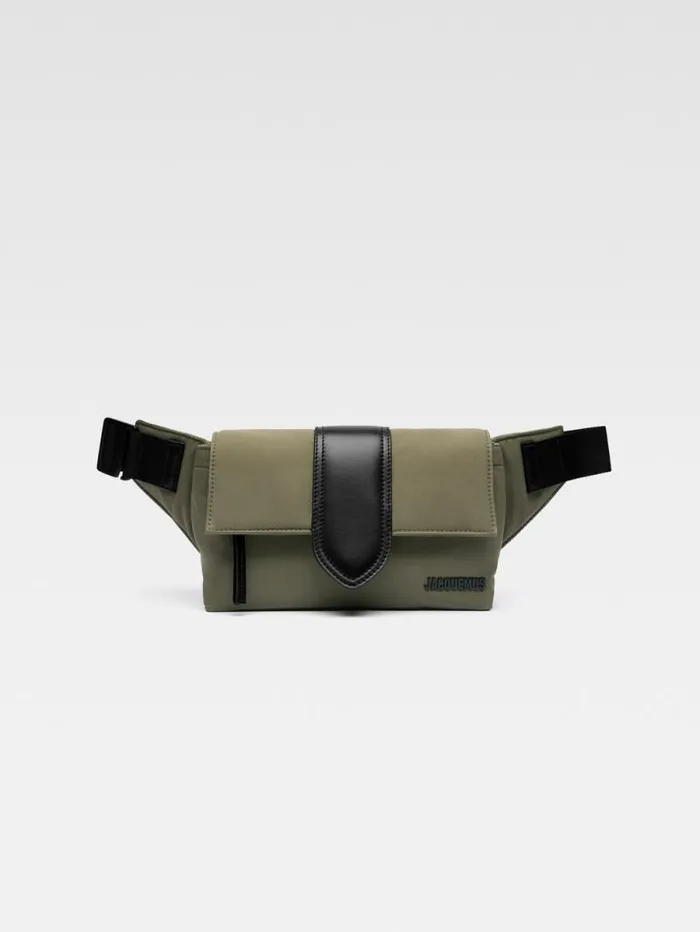 JACQUEMUS The Bambino Bum Bag Khaki Men Bags