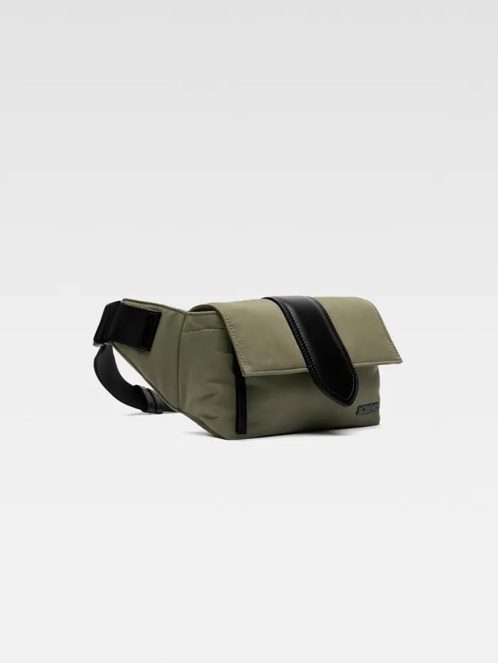 JACQUEMUS The Bambino Bum Bag Khaki Men Bags