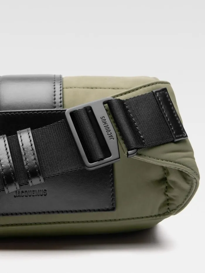 JACQUEMUS The Bambino Bum Bag Khaki Men Bags
