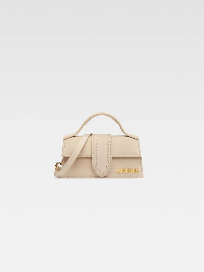 JACQUEMUS The Bambino Dark Beige Women Crossbody and Handbags