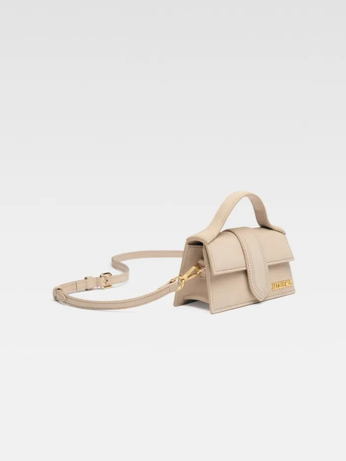 JACQUEMUS The Bambino Dark Beige Women Crossbody and Handbags JACQUEMUS The Bambino Dark Beige Women Crossbody and Handbags