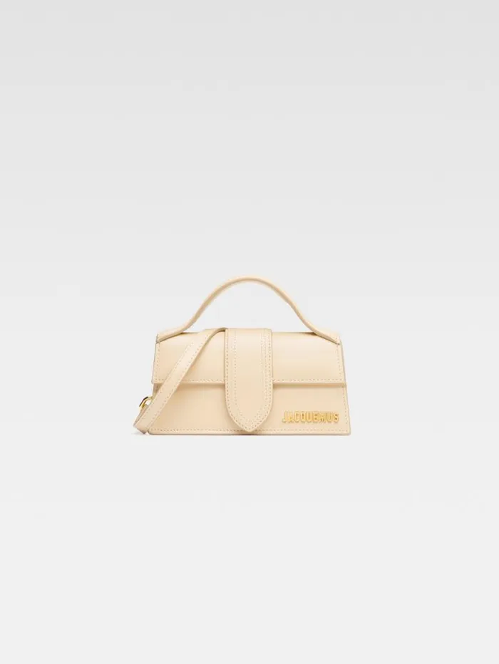 JACQUEMUS The Bambino Ivory Women Crossbody and Handbags