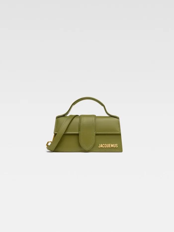 JACQUEMUS The Bambino Khaki Women Crossbody and Handbags