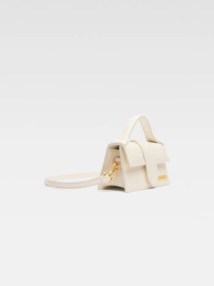 JACQUEMUS The Bambino Light Ivory Women Crossbody and Handbags JACQUEMUS The Bambino Light Ivory Women Crossbody and Handbags