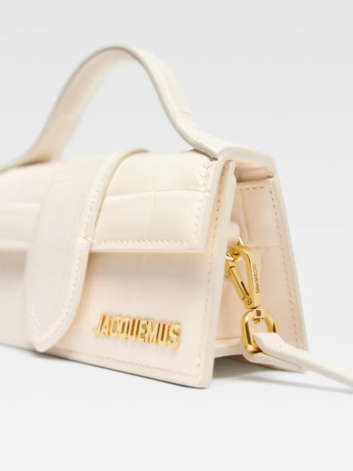 JACQUEMUS The Bambino Light Ivory Women Crossbody and Handbags JACQUEMUS The Bambino Light Ivory Women Crossbody and Handbags