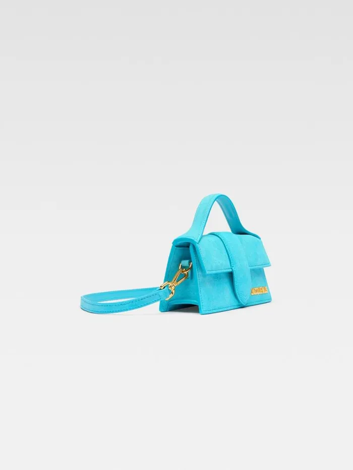 JACQUEMUS The Bambino Light Turquoise Women Crossbody and Handbags JACQUEMUS The Bambino Light Turquoise Women Crossbody and Handbags