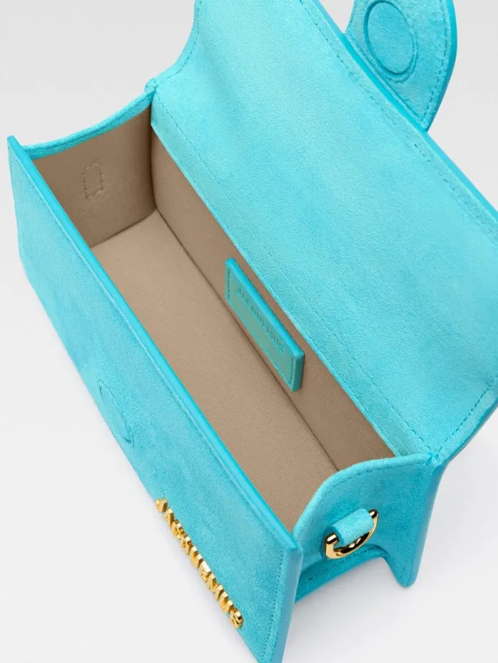 JACQUEMUS The Bambino Light Turquoise Women Crossbody and Handbags JACQUEMUS The Bambino Light Turquoise Women Crossbody and Handbags