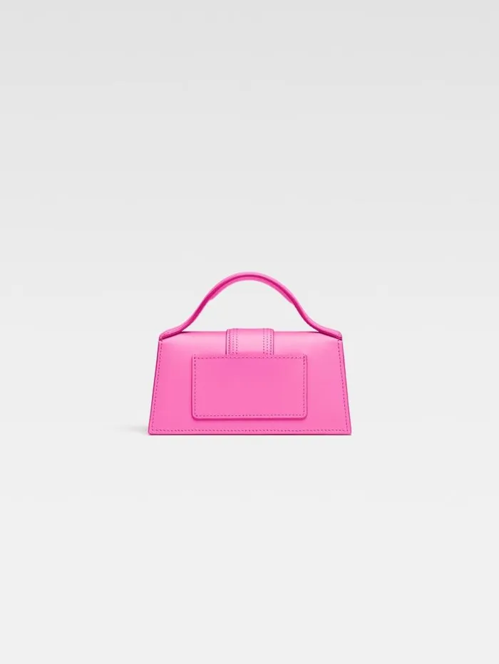 JACQUEMUS The Bambino Neon Pink Women Crossbody and Handbags JACQUEMUS The Bambino Neon Pink Women Crossbody and Handbags