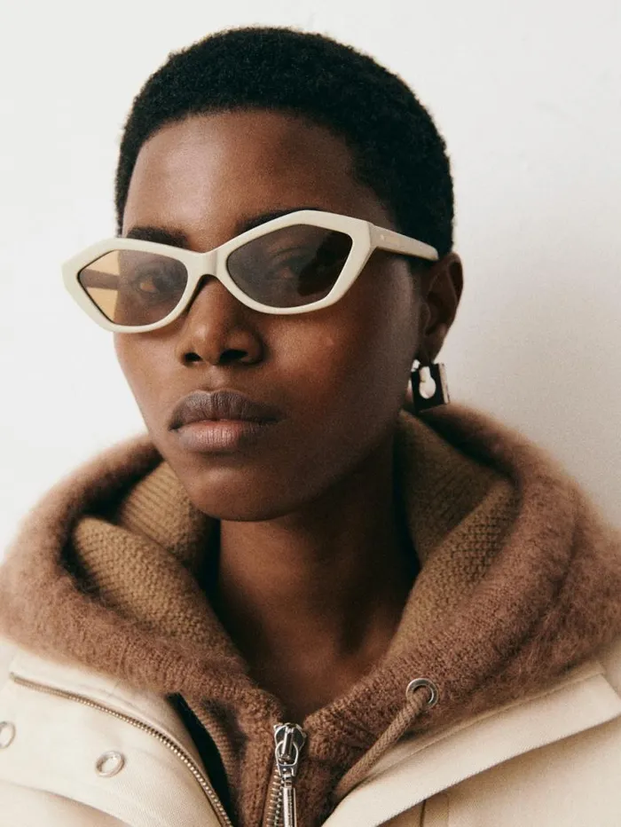 JACQUEMUS The Bambino Sunglasses Beige WomenMen Sunglasses JACQUEMUS The Bambino Sunglasses Beige WomenMen Sunglasses