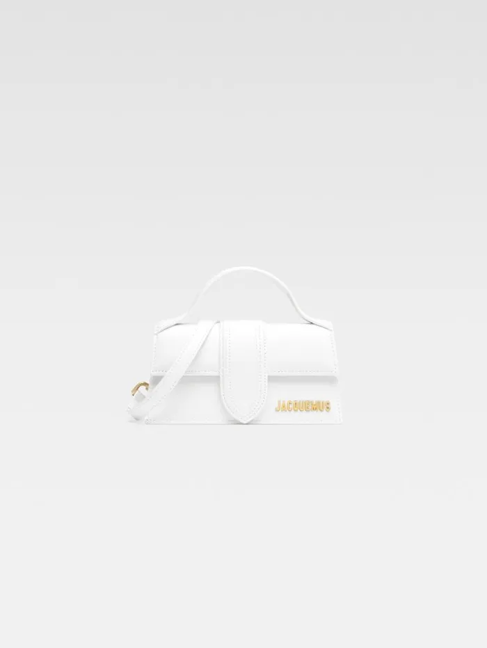 JACQUEMUS The Bambino White Women Crossbody and Handbags