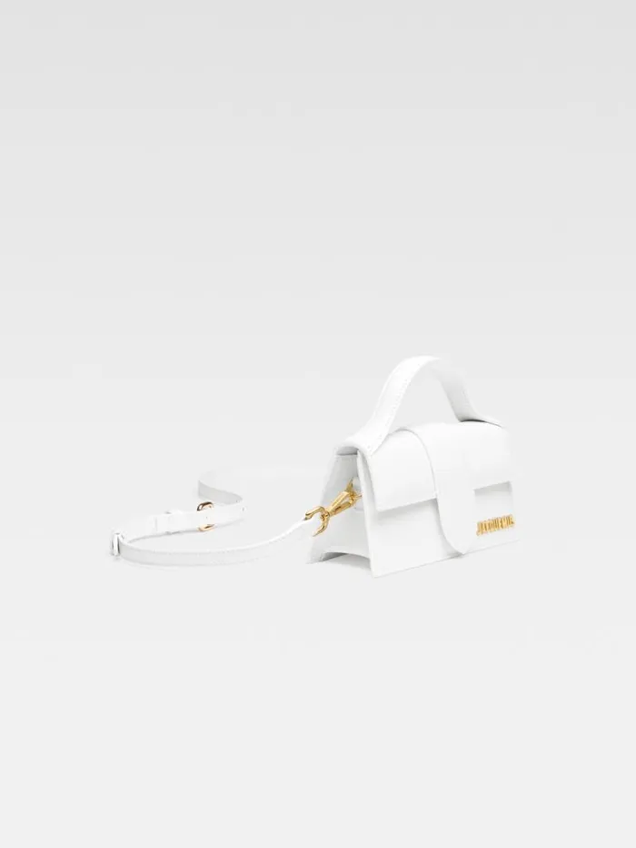 JACQUEMUS The Bambino White Women Crossbody and Handbags JACQUEMUS The Bambino White Women Crossbody and Handbags