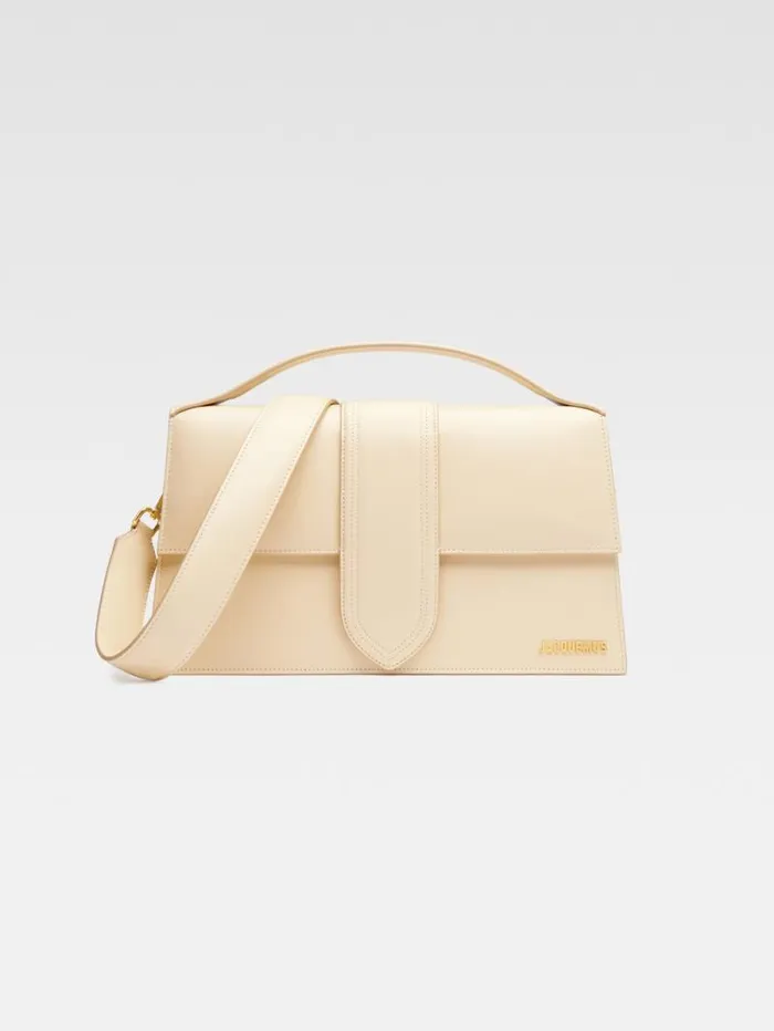 JACQUEMUS The Bambinou Ivory Women Crossbody and Handbags