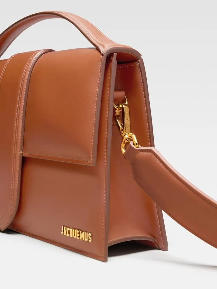 JACQUEMUS The Bambinou Light Brown Women Crossbody and Handbags JACQUEMUS The Bambinou Light Brown Women Crossbody and Handbags