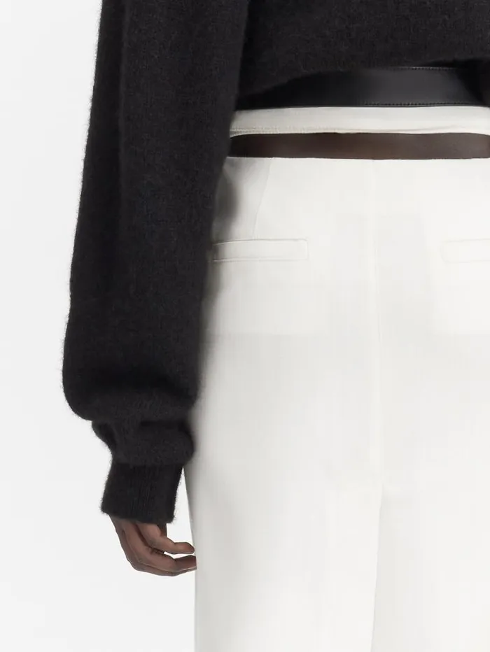 JACQUEMUS The Bari Midi Skirt White Women Dresses and Skirts JACQUEMUS The Bari Midi Skirt White Women Dresses and Skirts