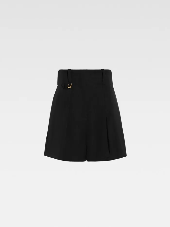 JACQUEMUS The Bari Shorts Black Women Trousers and Shorts JACQUEMUS The Bari Shorts Black Women Trousers and Shorts
