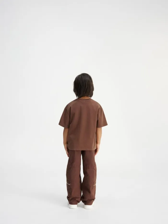 JACQUEMUS The Bolso Kids039 Tshirt Dark Brown WomenMen Tops JACQUEMUS The Bolso Kids039 Tshirt Dark Brown WomenMen Tops