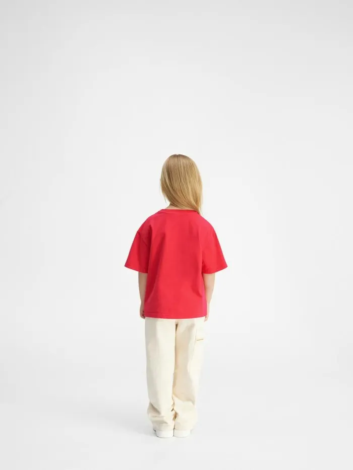 JACQUEMUS The Bolso Kids039 Tshirt Red WomenMen Tops JACQUEMUS The Bolso Kids039 Tshirt Red WomenMen Tops