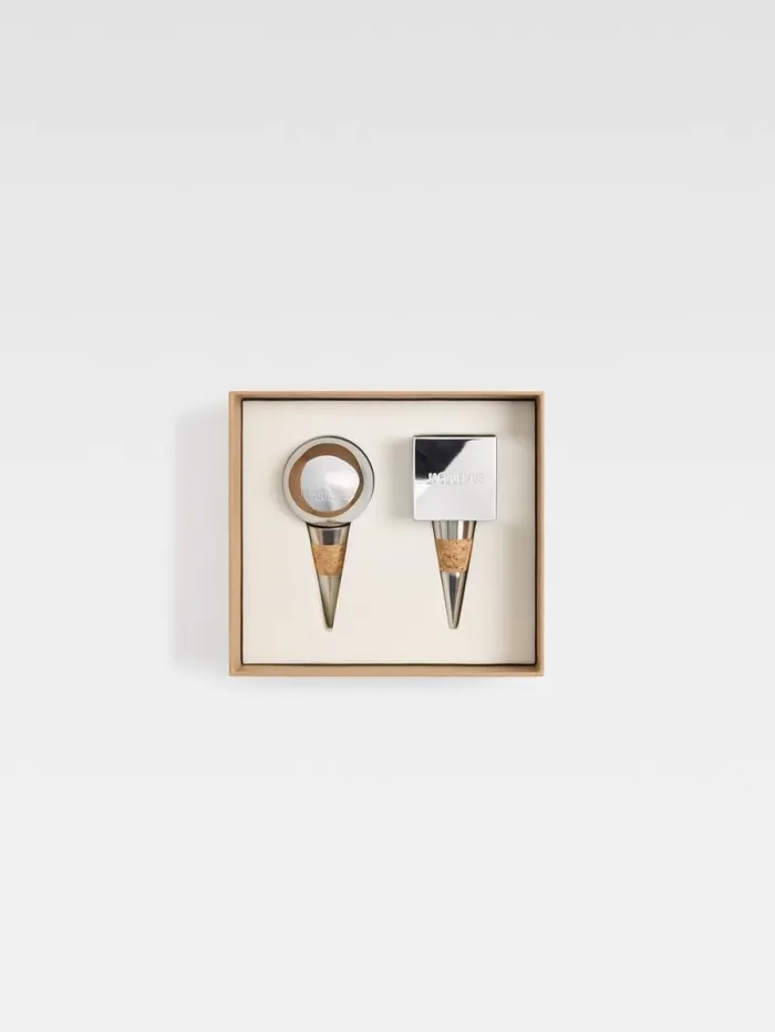 JACQUEMUS The Bottle Caps Silver WomenMen Objects