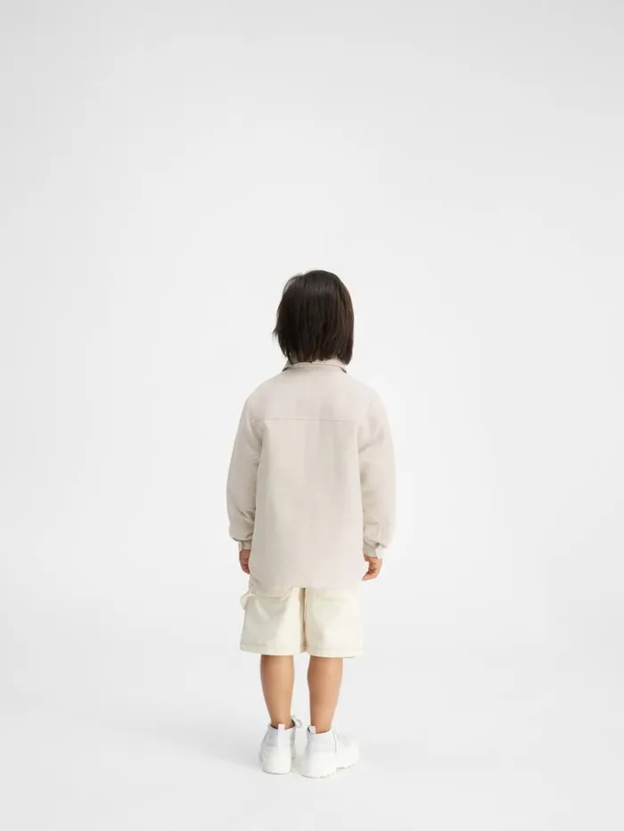 JACQUEMUS The Boulanger Kids039 Shirt Light Beige WomenMen Tops JACQUEMUS The Boulanger Kids039 Shirt Light Beige WomenMen Tops