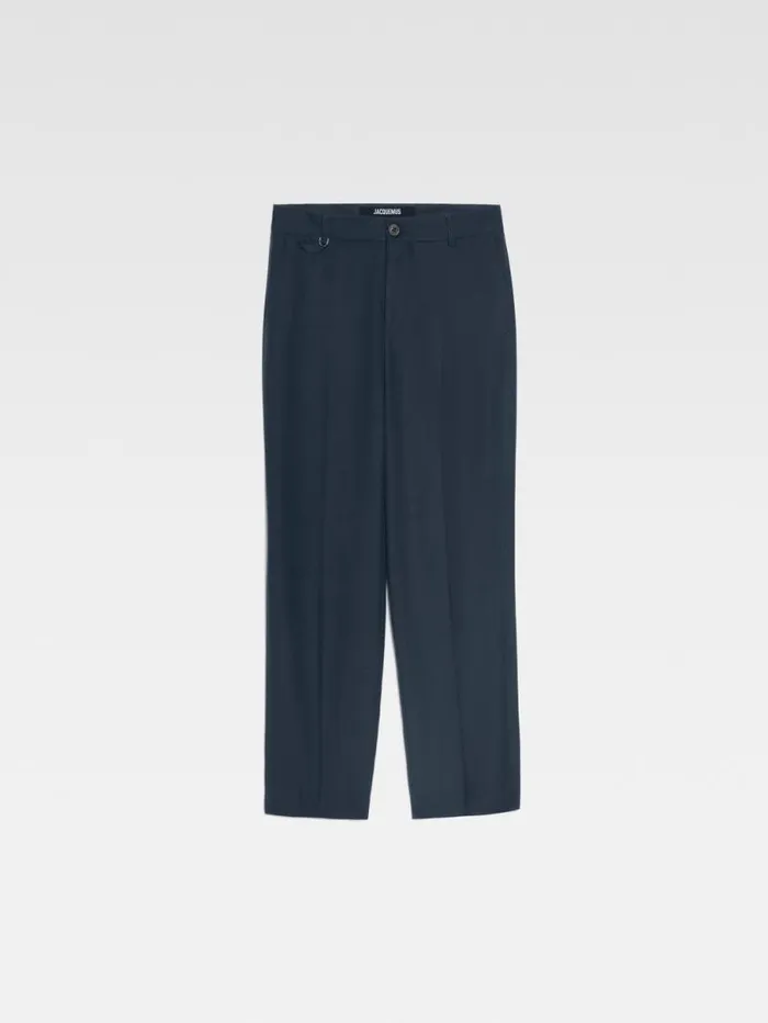 JACQUEMUS The Cabri Pants Dark Navy Men Trousers and Shorts JACQUEMUS The Cabri Pants Dark Navy Men Trousers and Shorts