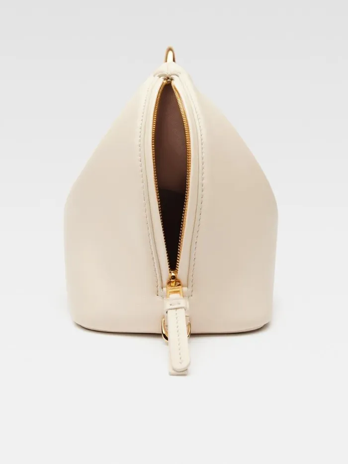 JACQUEMUS The Calino Light Ivory Women Crossbody and Handbags JACQUEMUS The Calino Light Ivory Women Crossbody and Handbags