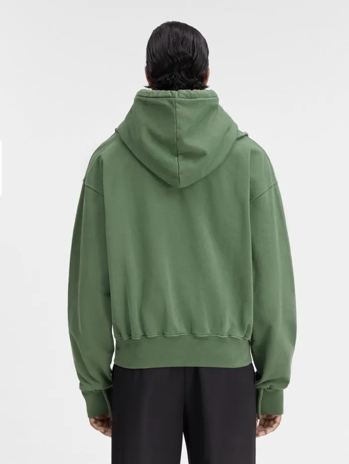 JACQUEMUS The Camargue Sweatshirt Dark Green Men Sweatshirts and Joggings JACQUEMUS The Camargue Sweatshirt Dark Green Men Sweatshirts and Joggings