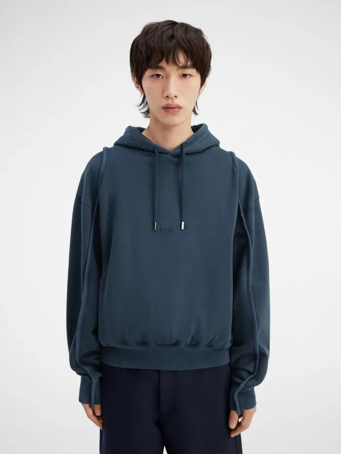 JACQUEMUS The Camargue Sweatshirt Dark Navy WomenMen Sweatshirts and Joggings JACQUEMUS The Camargue Sweatshirt Dark Navy WomenMen Sweatshirts and Joggings