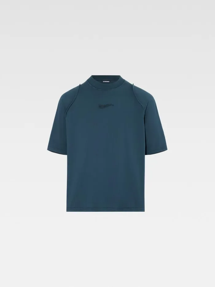 JACQUEMUS The Camargue Tshirt Dark Navy Men Tshirts JACQUEMUS The Camargue Tshirt Dark Navy Men Tshirts