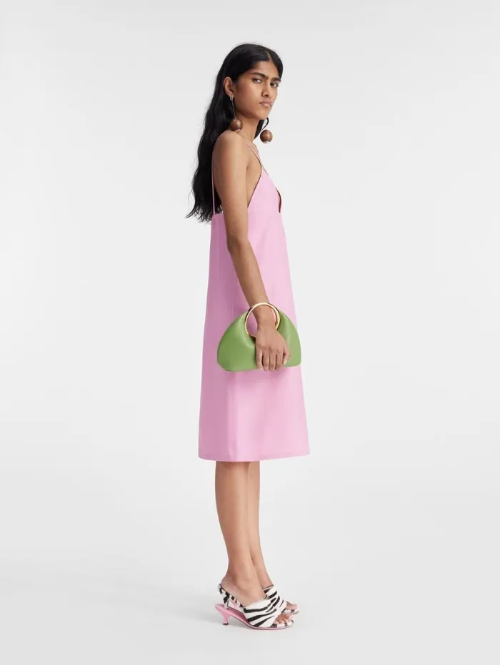 JACQUEMUS The Camison Dress Pink Women Dresses and Skirts JACQUEMUS The Camison Dress Pink Women Dresses and Skirts