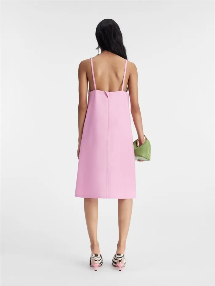 JACQUEMUS The Camison Dress Pink Women Dresses and Skirts JACQUEMUS The Camison Dress Pink Women Dresses and Skirts