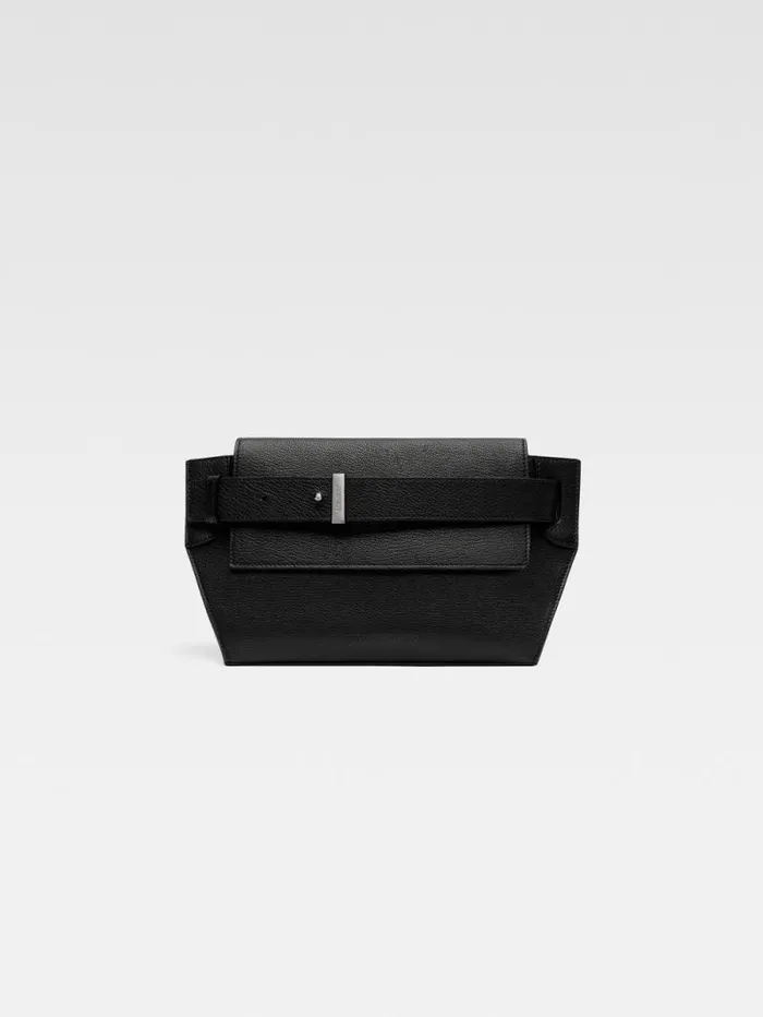 JACQUEMUS The Capri Messenger Bag Black Men Bags