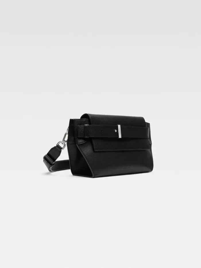 JACQUEMUS The Capri Messenger Bag Black Men Bags JACQUEMUS The Capri Messenger Bag Black Men Bags