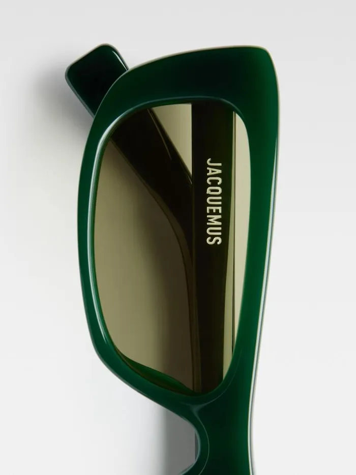 JACQUEMUS The Capri Sunglasses Dark Green WomenMen Sunglasses JACQUEMUS The Capri Sunglasses Dark Green WomenMen Sunglasses