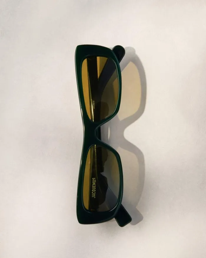 JACQUEMUS The Capri Sunglasses Dark Green WomenMen Sunglasses JACQUEMUS The Capri Sunglasses Dark Green WomenMen Sunglasses