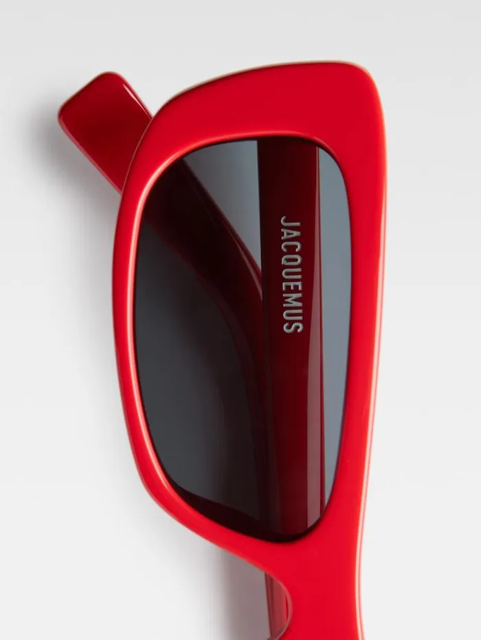 JACQUEMUS The Capri Sunglasses Red WomenMen Sunglasses JACQUEMUS The Capri Sunglasses Red WomenMen Sunglasses