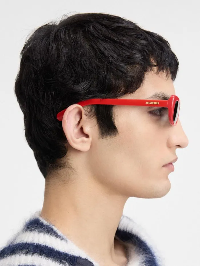 JACQUEMUS The Capri Sunglasses Red WomenMen Sunglasses JACQUEMUS The Capri Sunglasses Red WomenMen Sunglasses