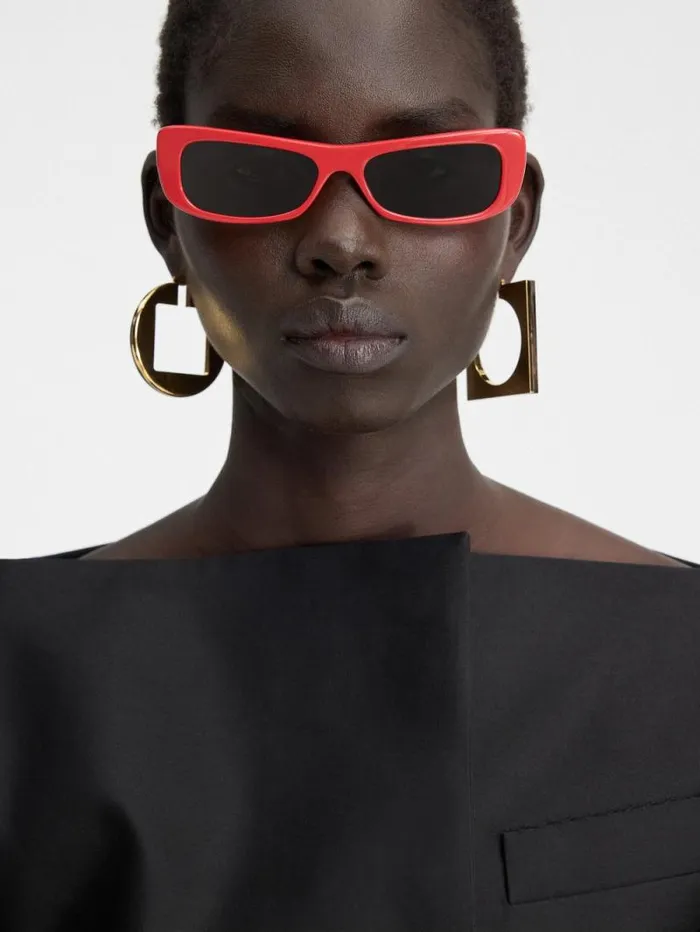 JACQUEMUS The Capri Sunglasses Red WomenMen Sunglasses JACQUEMUS The Capri Sunglasses Red WomenMen Sunglasses