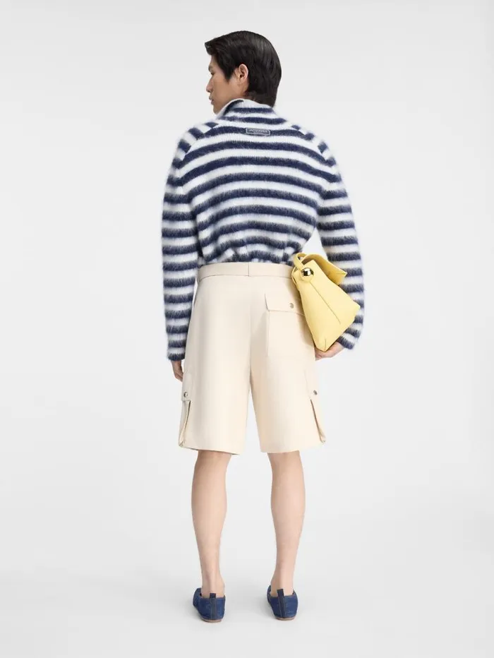 JACQUEMUS The Cargo Bermuda Shorts Beige Men Trousers and Shorts JACQUEMUS The Cargo Bermuda Shorts Beige Men Trousers and Shorts