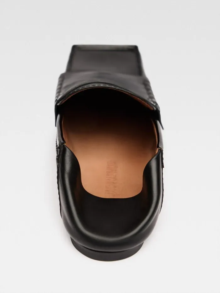 JACQUEMUS The Carr Loafers Black Men Shoes JACQUEMUS The Carr Loafers Black Men Shoes