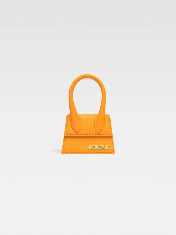JACQUEMUS The Chiquito Dark Orange Women Crossbody and Handbags